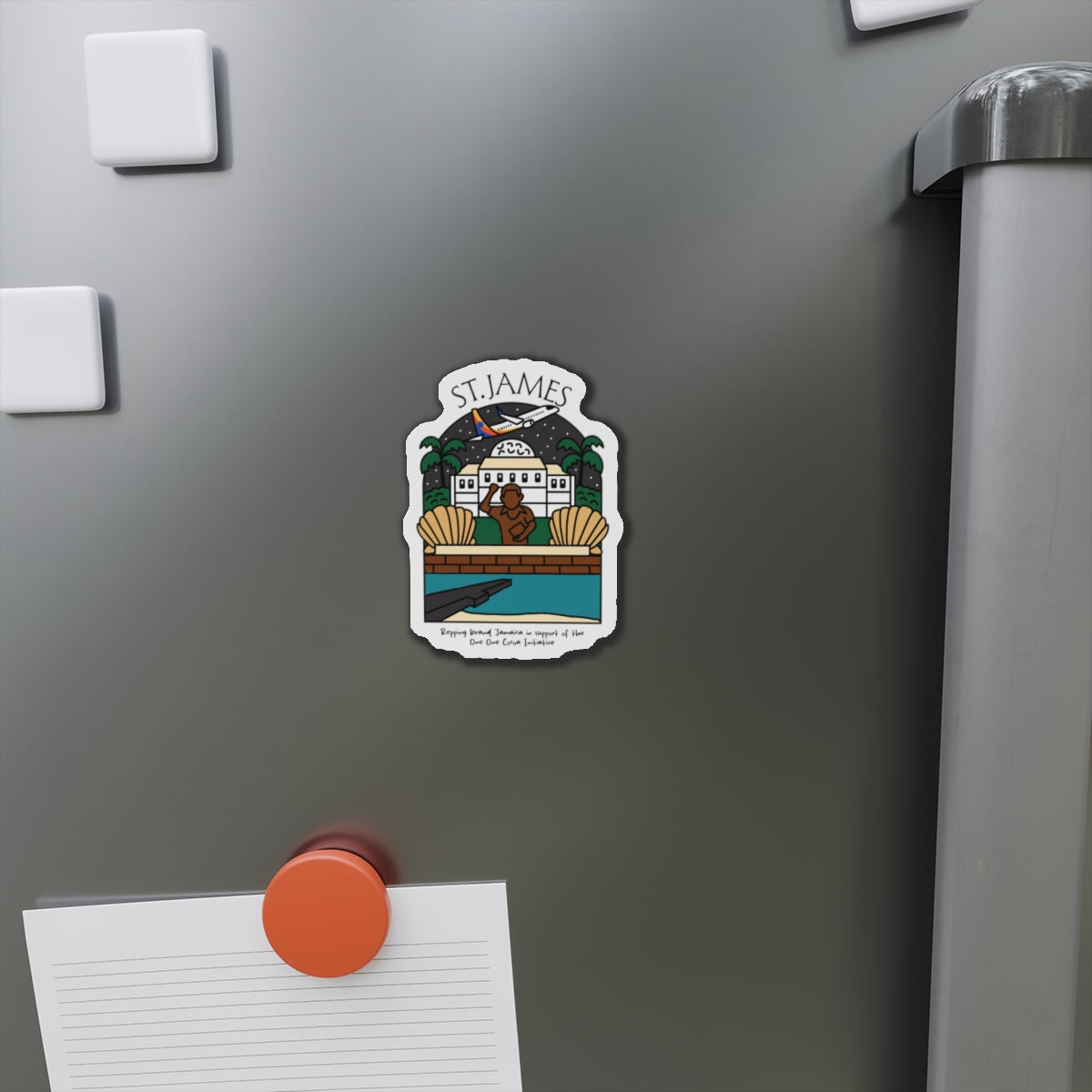 St. James Fridge Magnet
