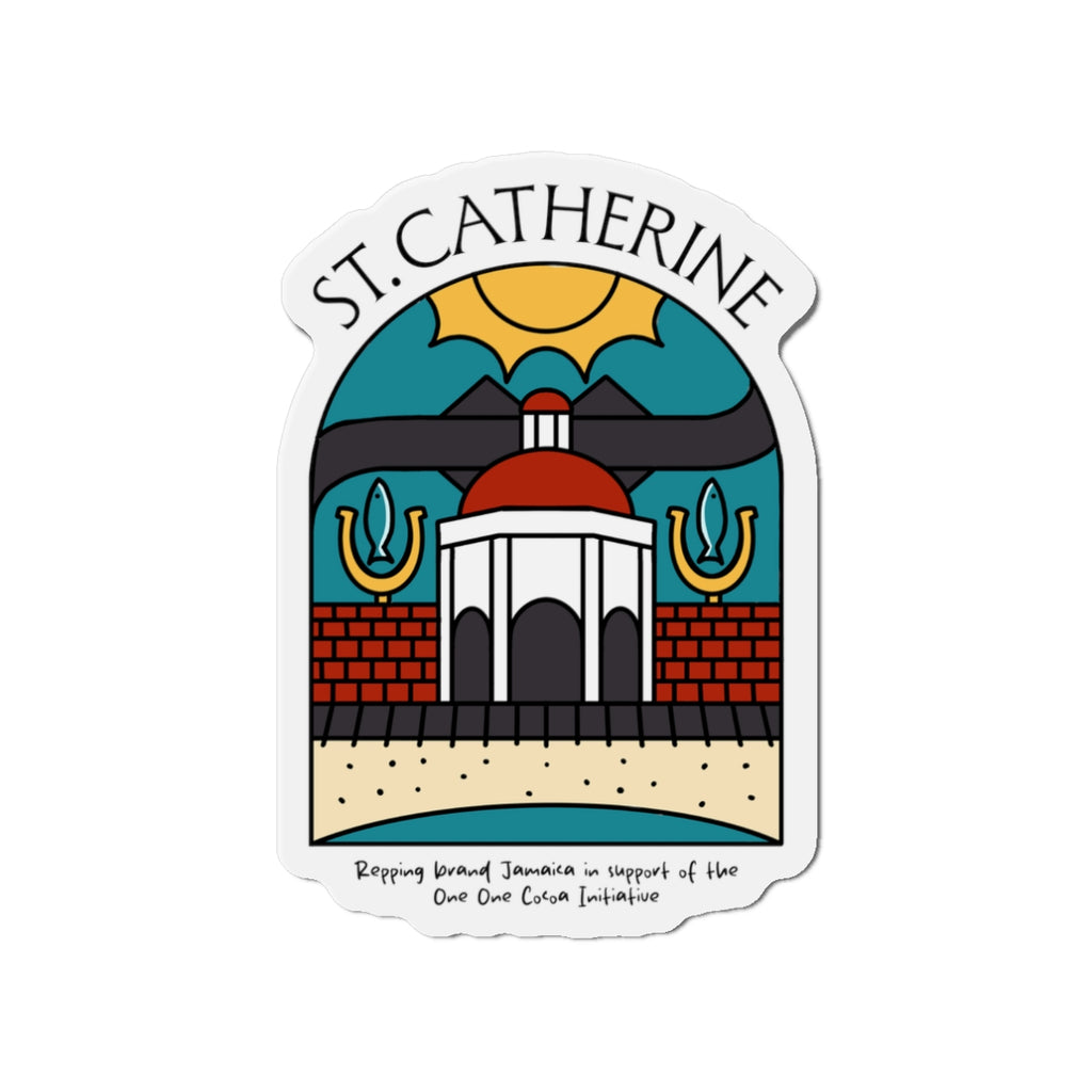 St. Catherine Fridge Magnet