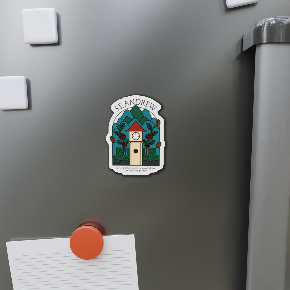 St. Andrew Fridge Magnet