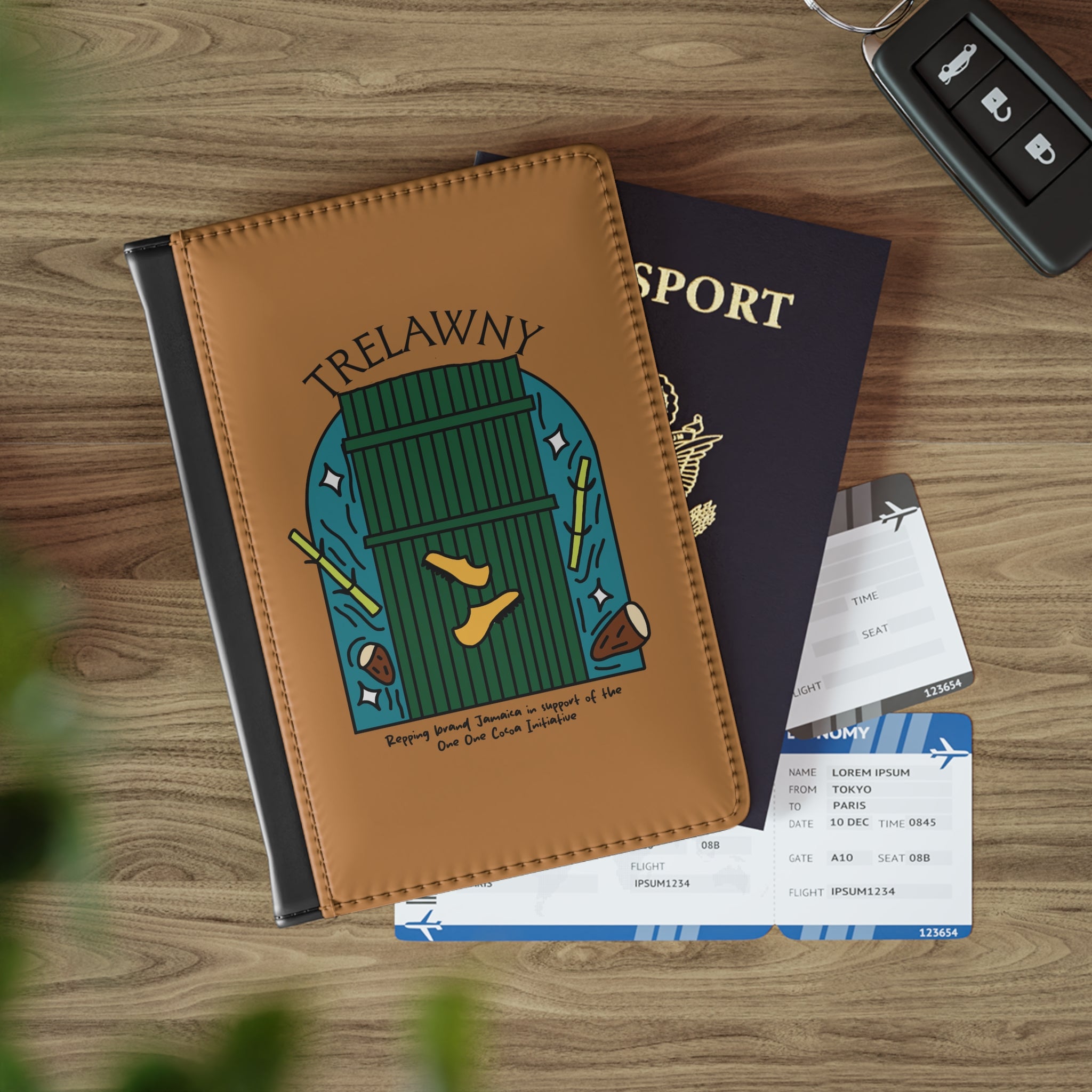 Trelawny Passport Cover