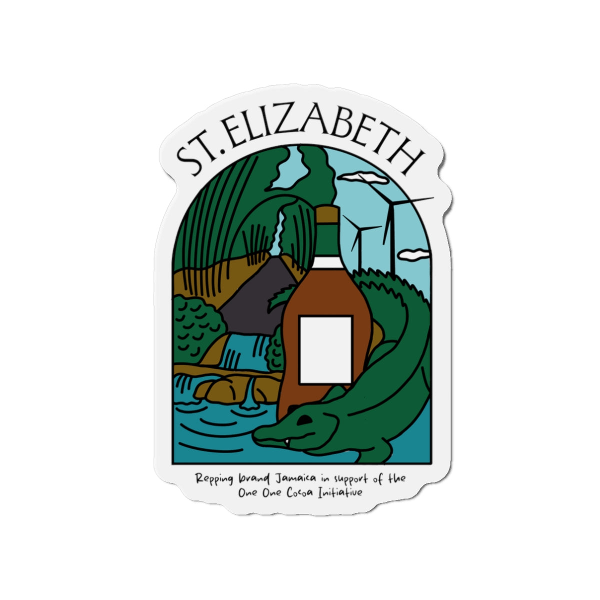 St. Elizabeth Fridge Magnet