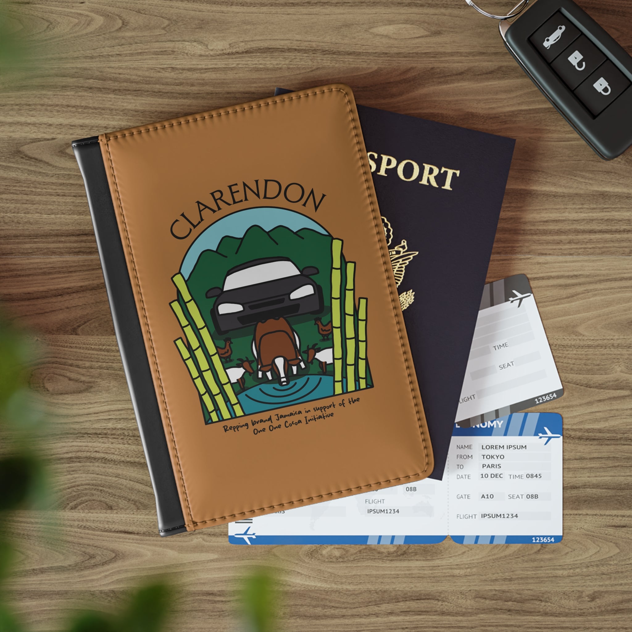 Clarendon Passport Cover
