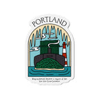 Portland Fridge Magnet
