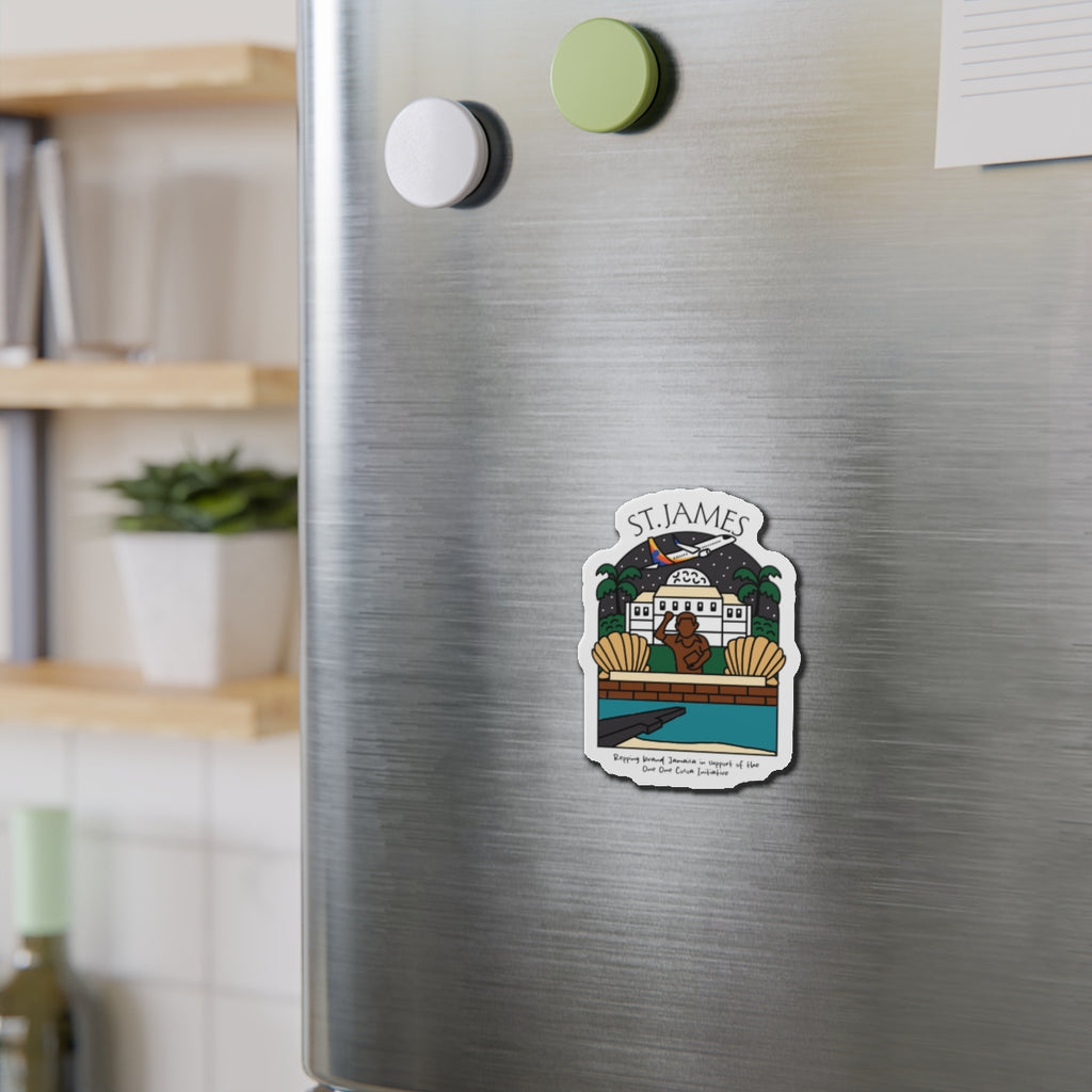 St. James Fridge Magnet