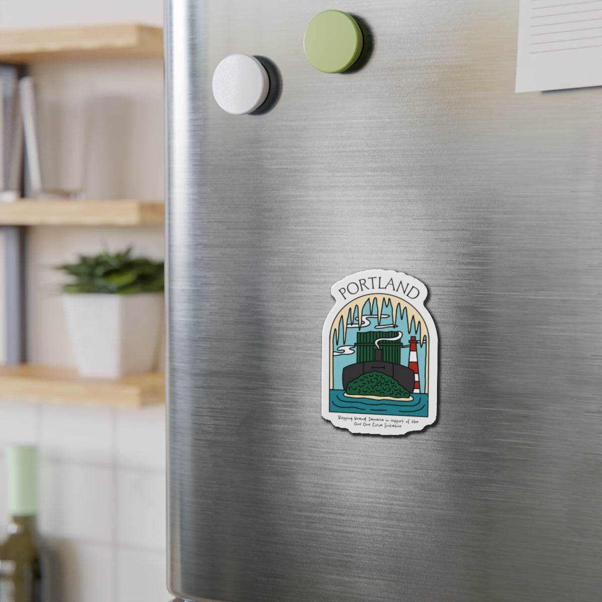 Portland Fridge Magnet