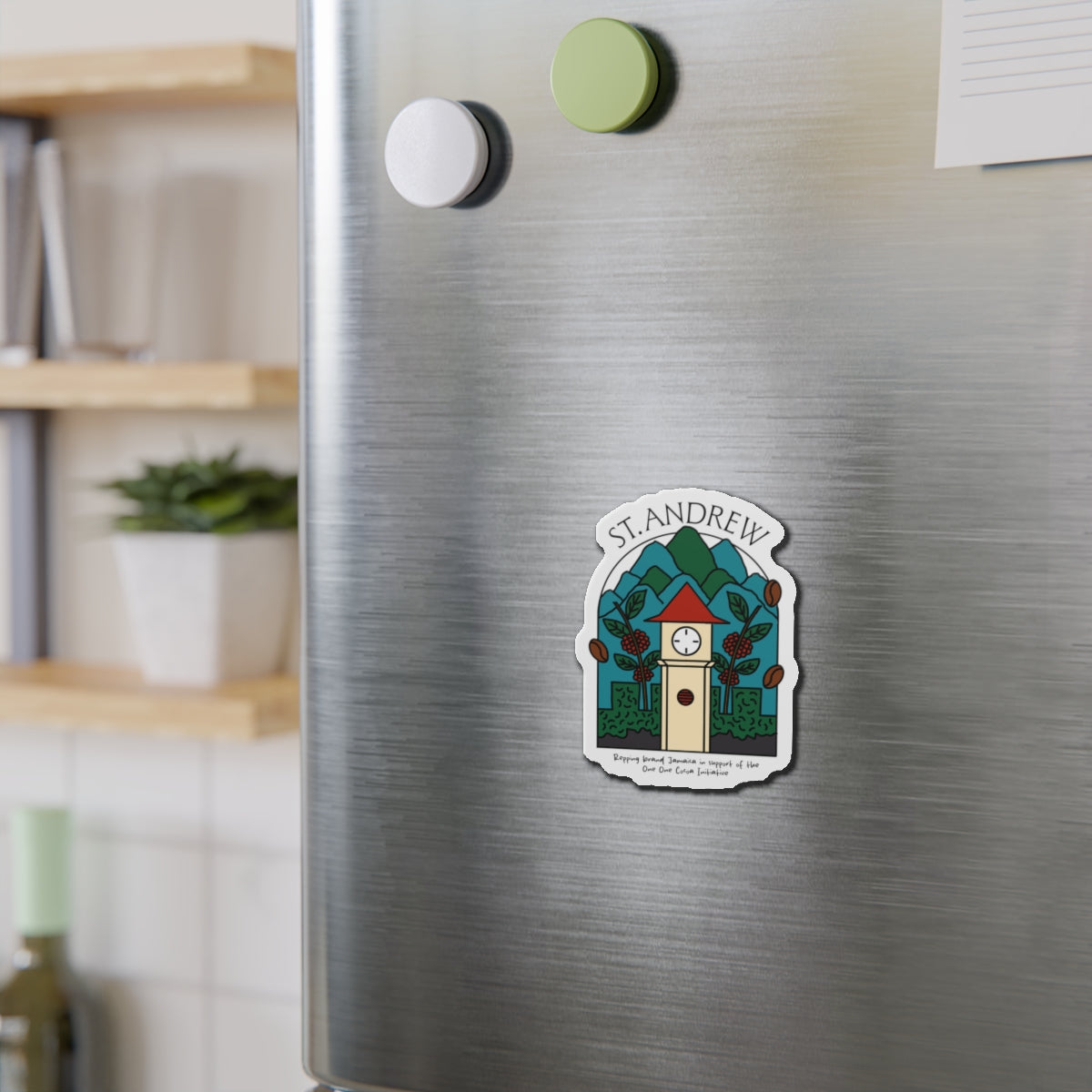 St. Andrew Fridge Magnet
