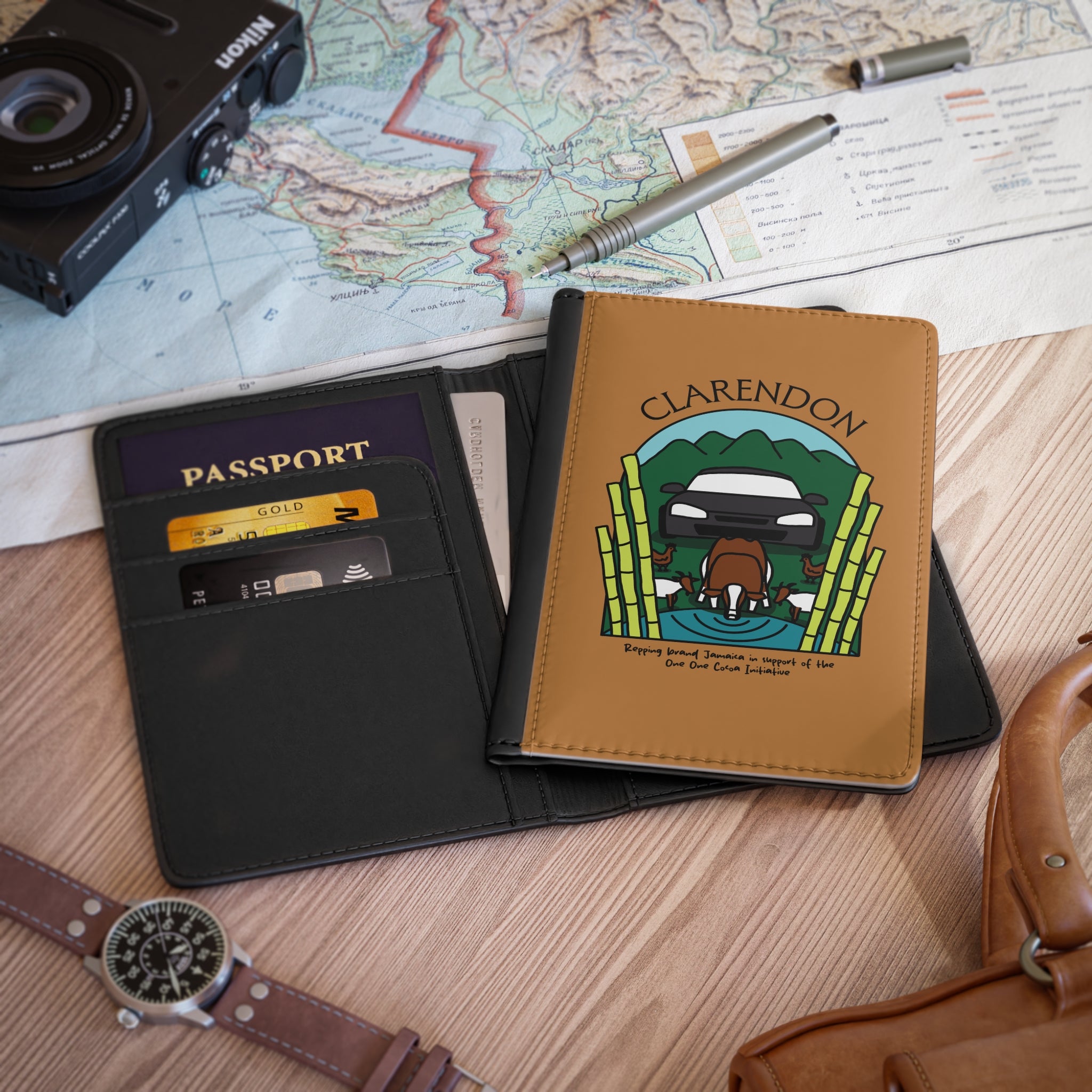 Clarendon Passport Cover