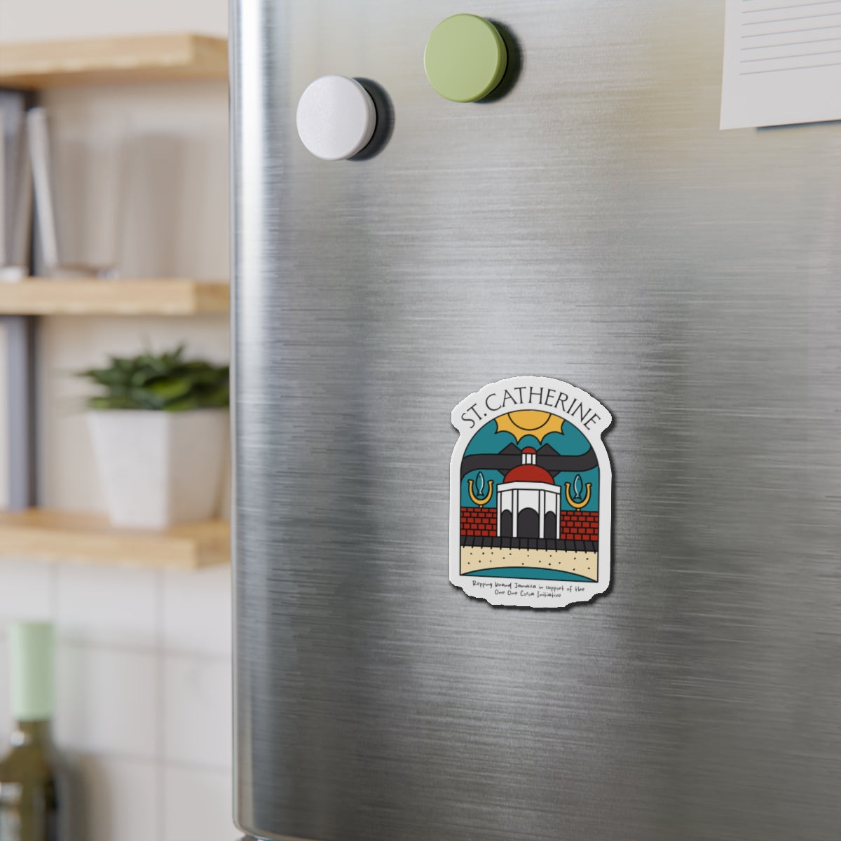 St. Catherine Fridge Magnet