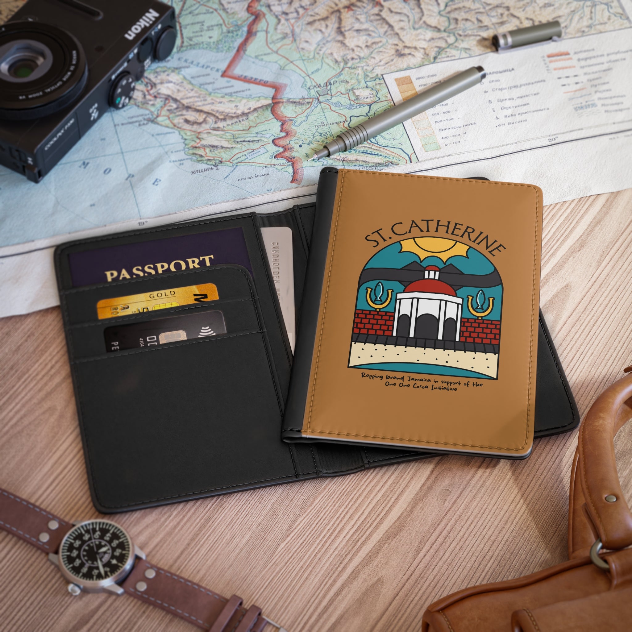 St. Catherine Passport Cover