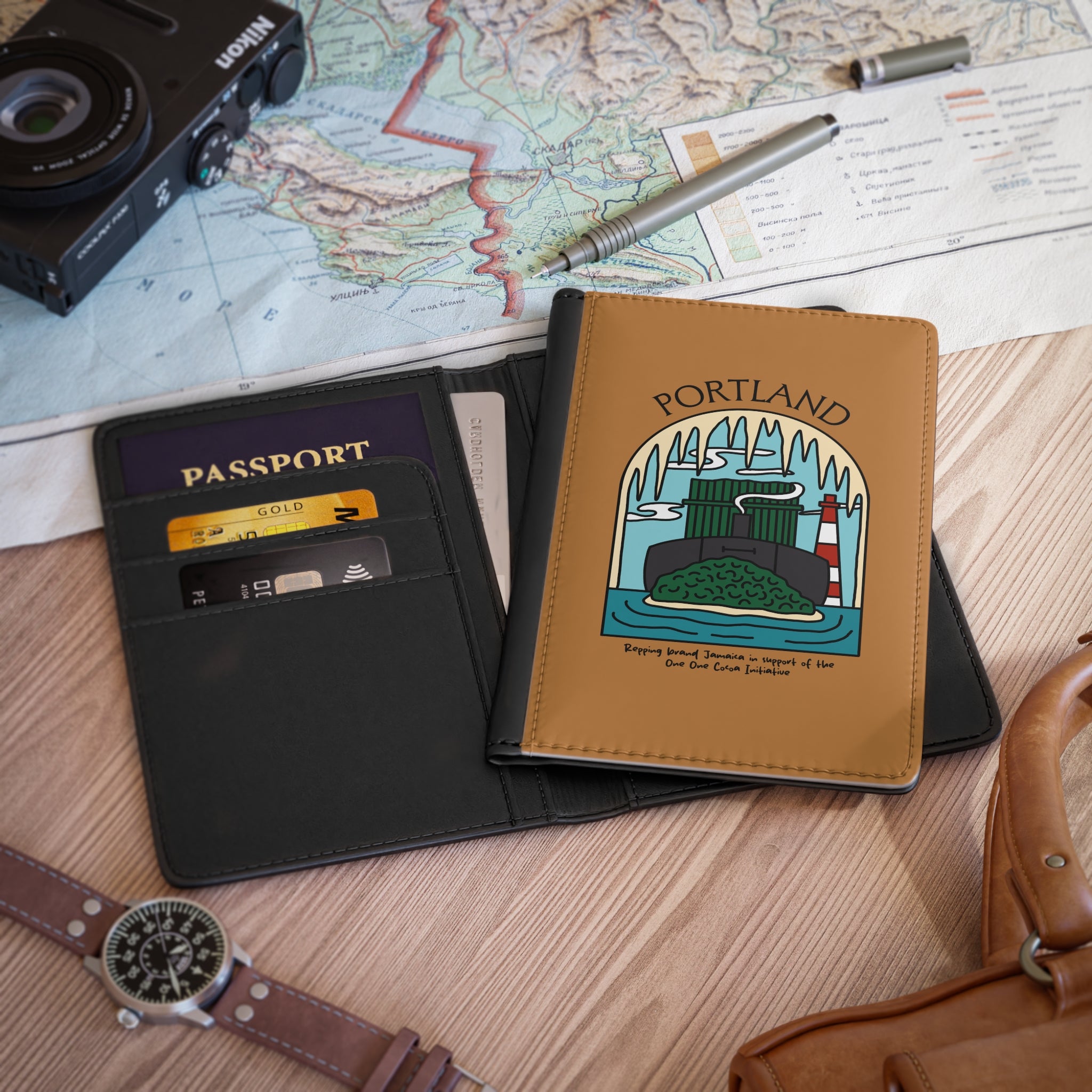 Portland Passport Cover